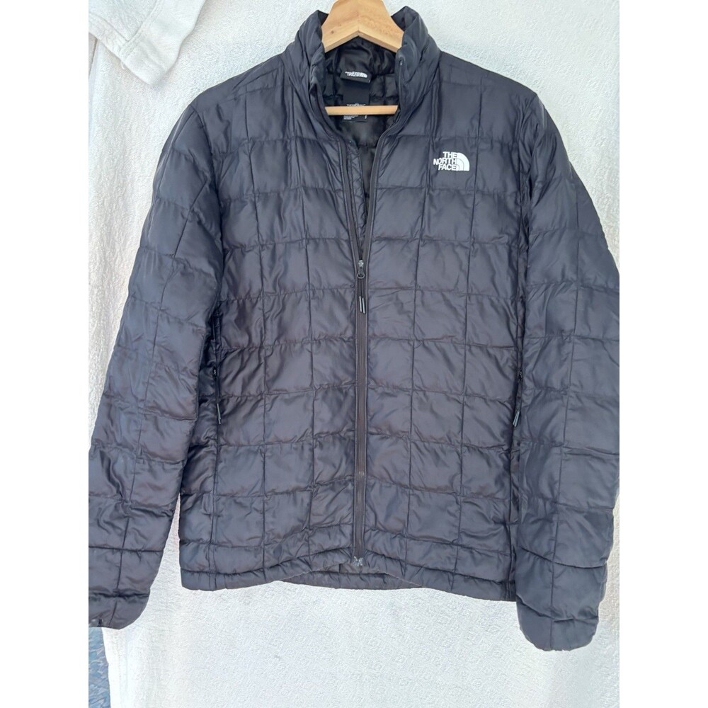The North Face Men’s Black Thermoball Eco Puffer Quilted Jacket - Small